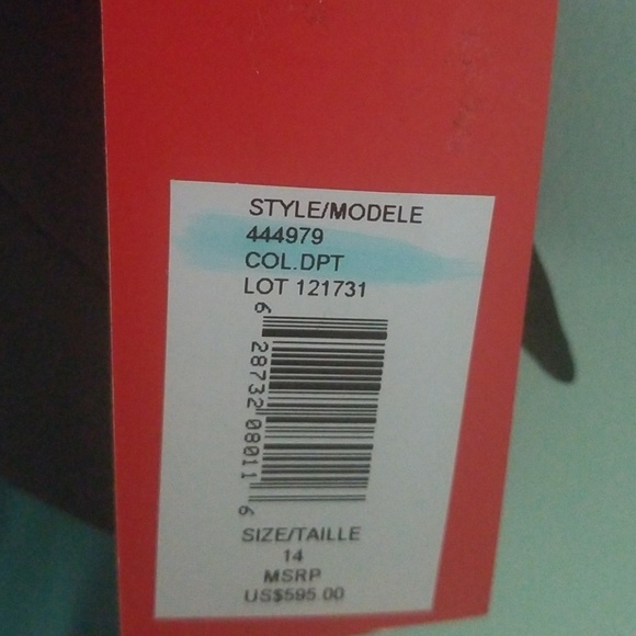 Monique Lhullier size 14 green and black dress - Picture 5 of 5